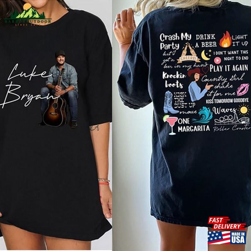 Luke Tour 2023 Shirt Bryan Merch Country Music Tee Classic T-Shirt Luke Tour 2023 Shirt Bryan Merch Country Music Tee Classic T-Shirt