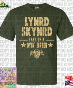 Lynrd Skynrd Grunge Last Of A Dyin Breed Png Instant Digital Download Sweatshirt T-Shirt