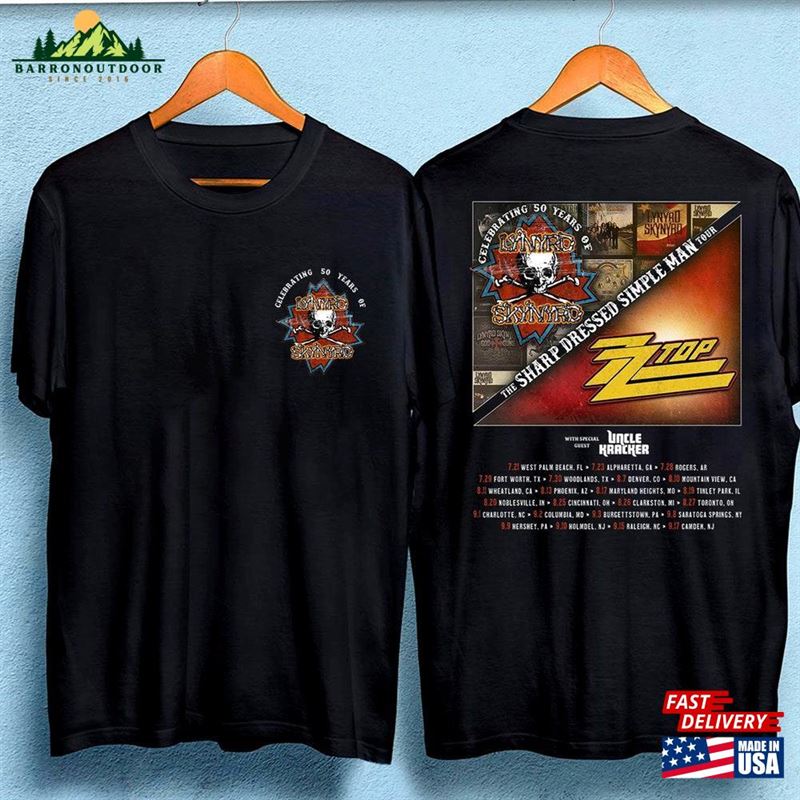 Lynyrd Skynyrd Shirt Tee Band Classic T-Shirt Lynyrd Skynyrd Shirt Tee Band Classic T-Shirt