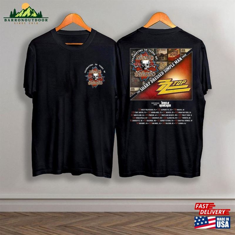 Lynyrd Skynyrd Tour 2023 Shirt The Sharp Dressed Simple Man Classic Tee Hoodie Unisex Lynyrd Skynyrd Tour 2023 Shirt The Sharp Dressed Simple Man Classic Tee Hoodie Unisex