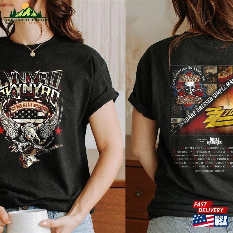 Lynyrd Skynyrd Tour 2023 Shirt The Sharp Dressed Simple Man Classic Tee T-Shirt Lynyrd Skynyrd Tour 2023 Shirt The Sharp Dressed Simple Man Classic Tee T-Shirt