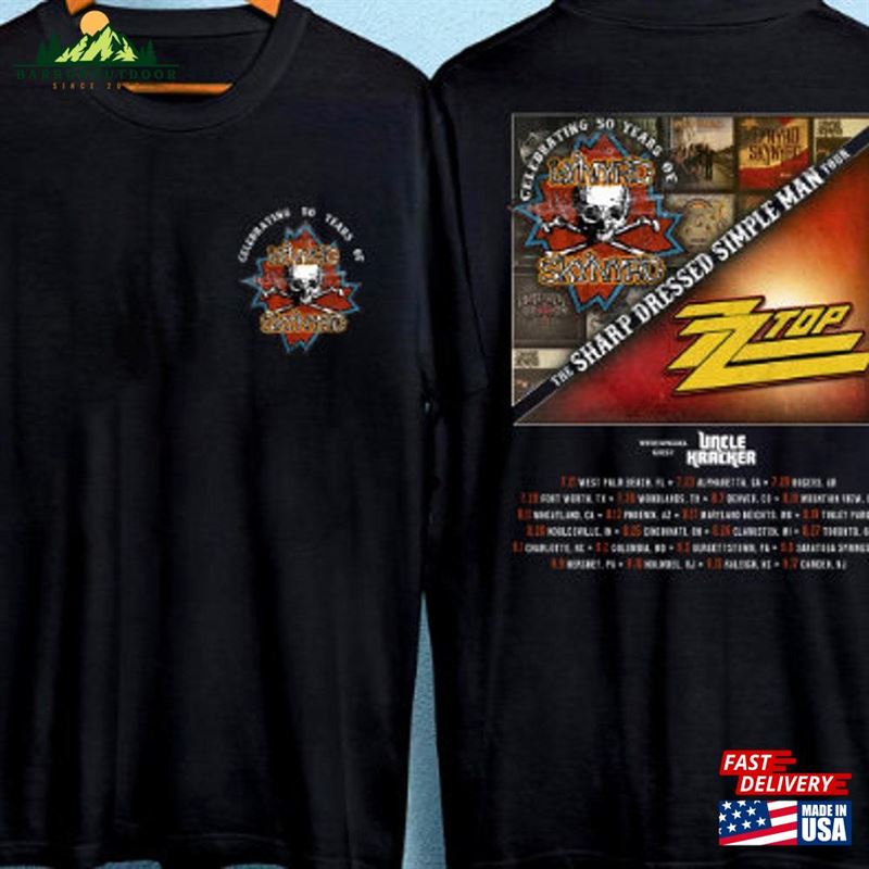 Lynyrd Skynyrd Tour 2023 Shirt The Sharp Dressed Simple Man Music Sweatshirt Classic Lynyrd Skynyrd Tour 2023 Shirt The Sharp Dressed Simple Man Music Sweatshirt Classic