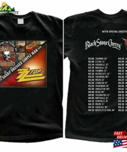Lynyrd Skynyrd Zz Top Tour 2024 Shirt World Tee Sweatshirt Unisex