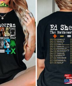 Lyrics Ed Sheerios Tour 2023 Shirt Mathematics Concert T-Shirt Hoodie