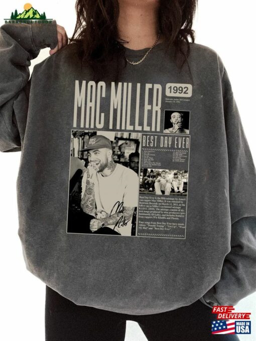 M Ac Mille Rs 90S Shirt Mac Mill Ers Sweatshirt Self Care T-Shirt Unisex