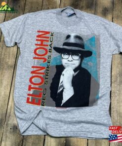 M Vintage 80S 1988 Elton John Tour T Shirt Concert Classic Hoodie