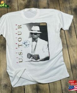 M Vintage 80S 1988 Elton John Tour T Shirt Concert Unisex Hoodie