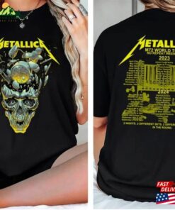 M72 World Music Tour 2023 Tshirt Metallica T-Shirt Band Fan Gift Shirt Classic