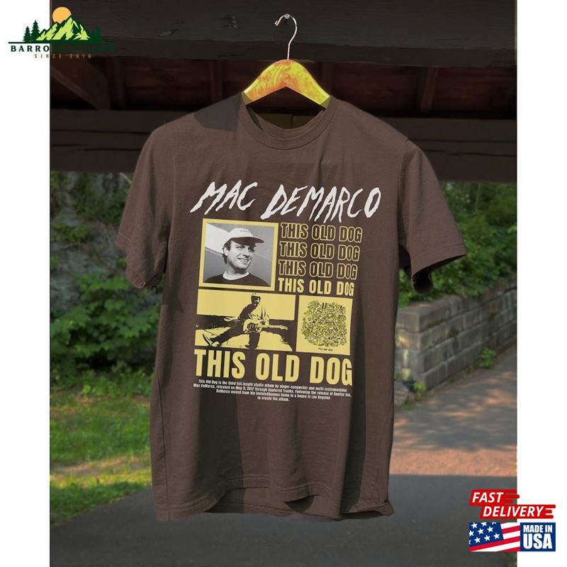 Mac Demarco Shirt This Old Dog Album T-Shirt Merch Classic Mac Demarco Shirt This Old Dog Album T-Shirt Merch Classic