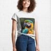 Macaw Flirtation Vibrant Colors Classic T-Shirt Hoodie