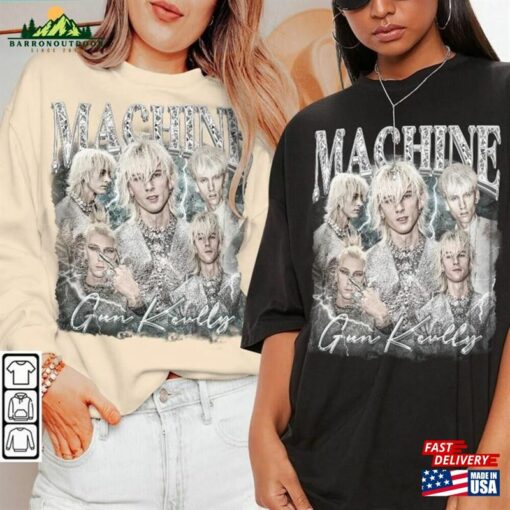 Machine Gun Kelly Music Shirt Vintage Retro 90S Style T-Shirt Classic