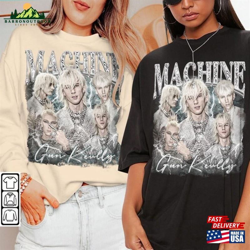 Machine Gun Kelly Music Shirt Vintage Retro 90S Style T-Shirt Classic Machine Gun Kelly Music Shirt Vintage Retro 90S Style T-Shirt Classic