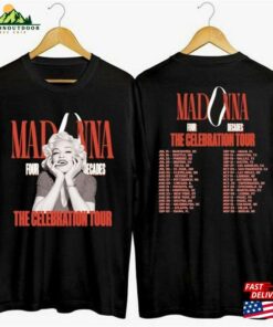 Madonna 2Sides Shirts The Celebration Tour 2023 Shirt Tees Classic Sweatshirt