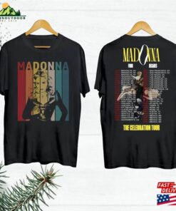 Madonna 90S Vintage Shirt 2024 Tour The Celebration T-Shirt Four Decades Sweatshirt