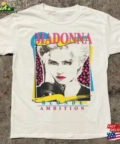 Madonna Blonde Ambition Unisex T-Shirt Vtg 90S Concert Shirt Tour Hoodie