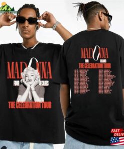 Madonna Four Decades 2023 Tour Merch Shirt The Celebration Unisex Sweatshirt