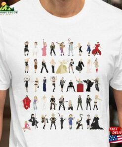 Madonna Illustrated Short Sleeve Unisex T-Shirt Icon Pop Art Sweatshirt