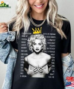 Madonna Shirt The Tour 2024 Four Decades T-Shirt 90S Vintage Queen Classic