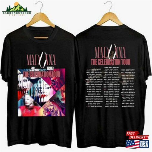 Madonna The Celebration Tour 2023 Shirt 2Sides Shirts Tees Classic T-Shirt