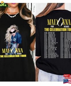 Madonna The Celebration Tour 2024 T-Shirt Shirt Fan Gifts Vintage Sweatshirt Unisex