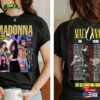 Madonna The Celebration Tour Four Decades Music 2024 Two Sided Shirt Fan Gifts Unisex Hoodie