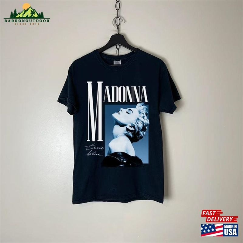 Madonna True Blue Vintage T Shirt The Celebration Tour 2023 90S Shirts Classic Sweatshirt Madonna True Blue Vintage T Shirt The Celebration Tour 2023 90S Shirts Classic Sweatshirt