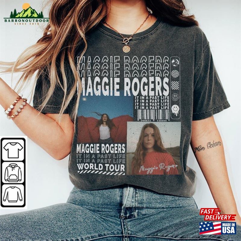 Maggie Rogers Music Shirt Sweatshirt Y2k Merch Vintage 90S Summer Of Tour 2023 Tickets Album It In A Past Life Tee Hoodie L2604m Classic Unisex Maggie Rogers Music Shirt Sweatshirt Y2k Merch Vintage 90S Summer Of Tour 2023 Tickets Album It In A Past Life Tee Hoodie L2604m Classic Unisex