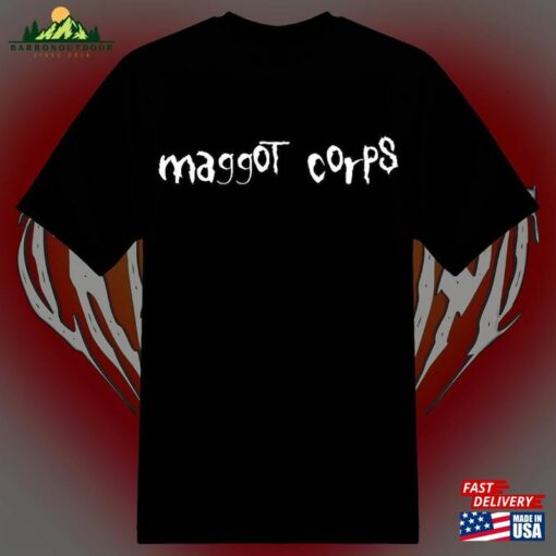 Maggot Corps Nu Metal Y2k T-Shirt Hoodie Sweatshirt