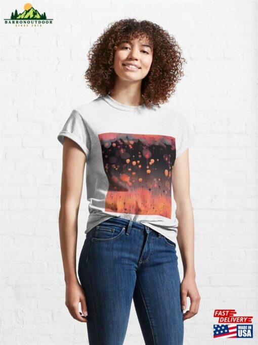 Magic Lights Sunset Sky Classic T-Shirt Unisex