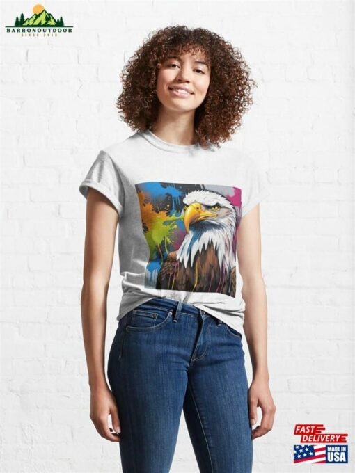 Majestic Bald Eagle Classic T-Shirt Sweatshirt Unisex
