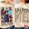 Maleficent Jafar Ursula Hades Cruella Villains Team Evil Tour Shirt Sweatshirt Hoodie