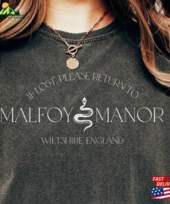 Malfoy Manor Shirt Comfort Colors Dramione Unisex Classic