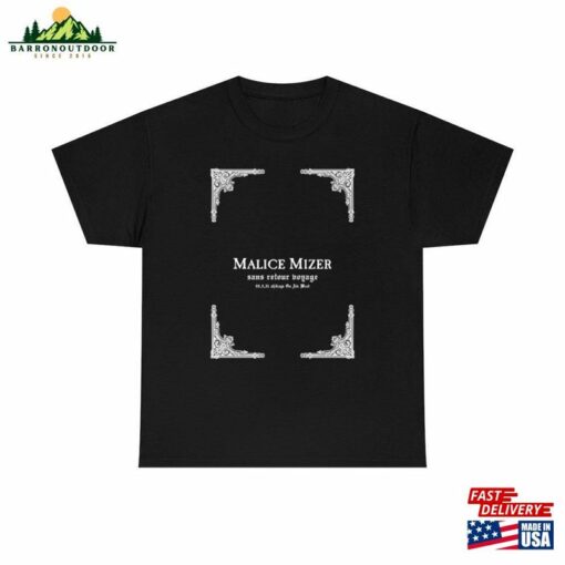 Malice Mizer Tee Shirt Sans Retour Voyage Sweatshirt T-Shirt