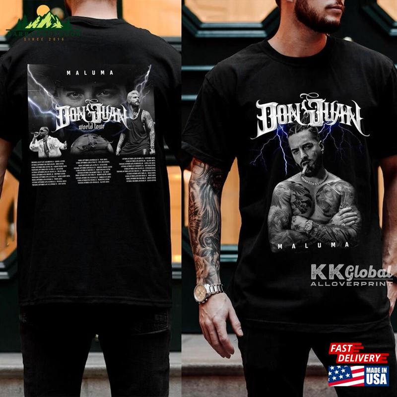Maluma Music Tour Don Juan 2023 Crewneck Exclusive Edition Unisex T-Shirt 0509Vlf1 Hoodie Classic Maluma Music Tour Don Juan 2023 Crewneck Exclusive Edition Unisex T-Shirt 0509Vlf1 Hoodie Classic
