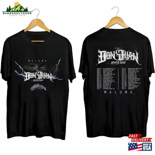 Maluma North American Tour 2023 Shirt Fan Classic Unisex