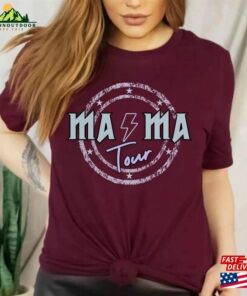 Mama Rock Tour Shirt Mom Life Concert Tee Unisex T-Shirt
