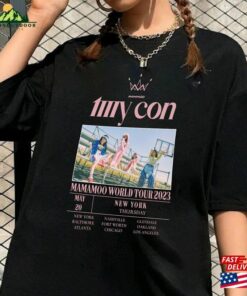Mamamoo Kpop Shirt My Con Tour 2023 T-Shirt Unisex