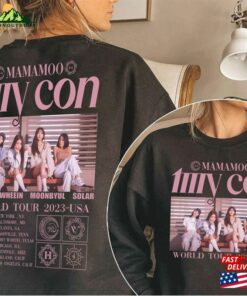 Mamamoo My Con World Tour Shirt 2023 Kpop Hoodie T-Shirt