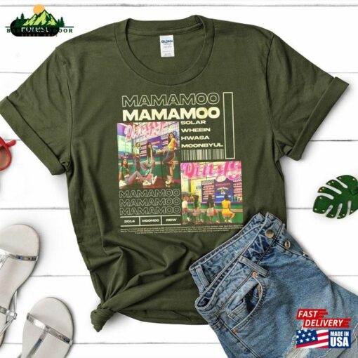 Mamamoo Vintage Sweatshirt Band Music Unisex T-Shirt Retro Hoodie Classic