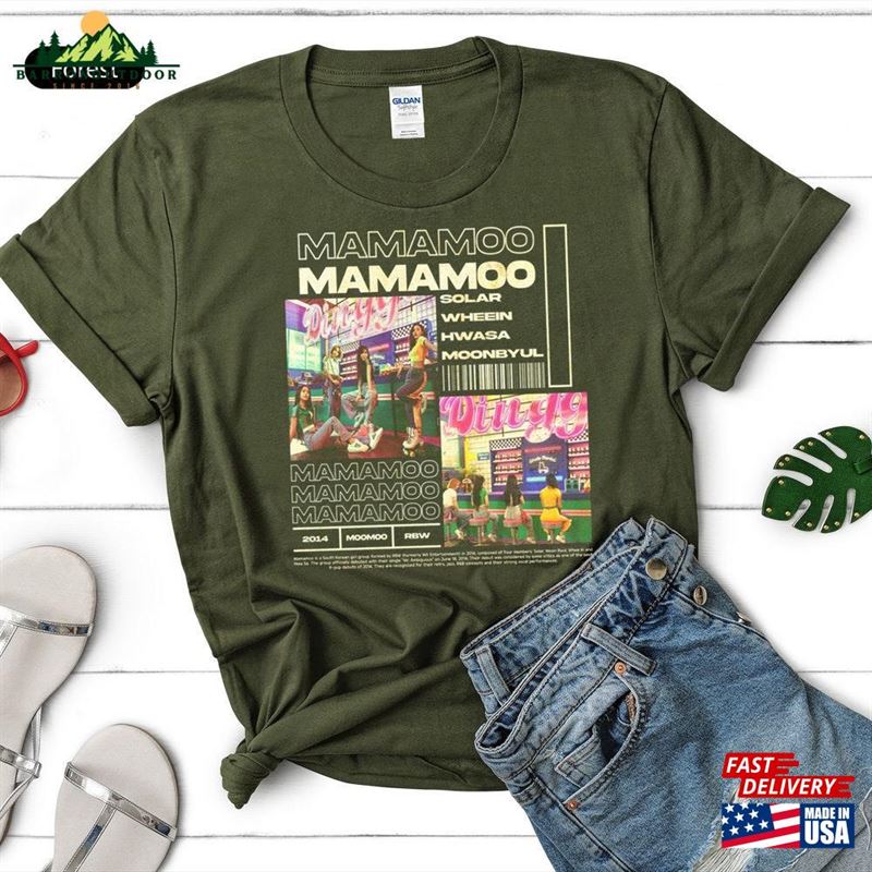 Mamamoo Vintage Sweatshirt Band Music Unisex T-Shirt Retro Hoodie Classic Mamamoo Vintage Sweatshirt Band Music Unisex T-Shirt Retro Hoodie Classic