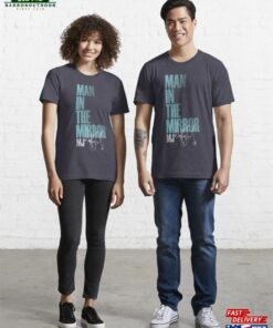 Man In The Mirror Mj (Autograph) Essential T-Shirt Sweatshirt Unisex