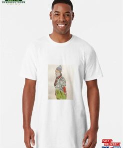 Man On The Beach Long T-Shirt Hoodie
