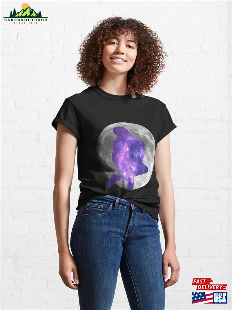 Man On The Moon Classic T-Shirt Unisex Man On The Moon Classic T-Shirt Unisex