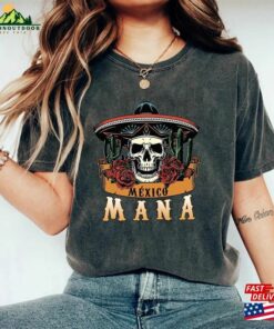 Mana Tour 2023 Tee Shirts Rock Mexicano Band Sweatshirt T-Shirt