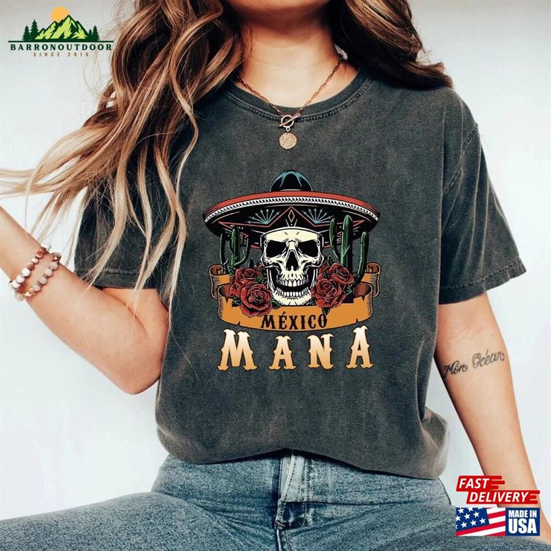 Mana Tour 2023 Tee Shirts Rock Mexicano Band Sweatshirt T-Shirt Mana Tour 2023 Tee Shirts Rock Mexicano Band Sweatshirt T-Shirt