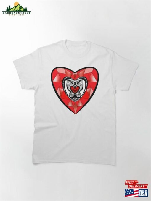 Mandala Heart Classic T-Shirt Hoodie