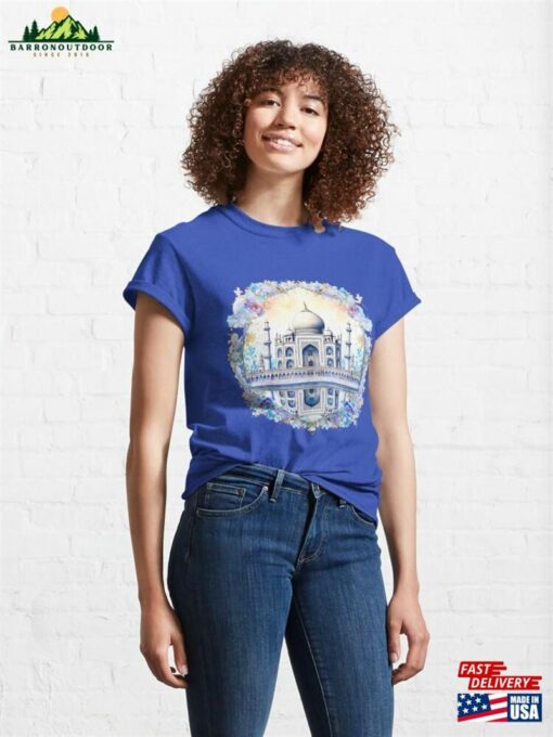 Mandalas And Sacred Symbols The Taj Mahal Classic T-Shirt Unisex