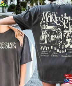 Maneskin 2Side Shirt World Tour 2023 Album Track List Hoodie Classic