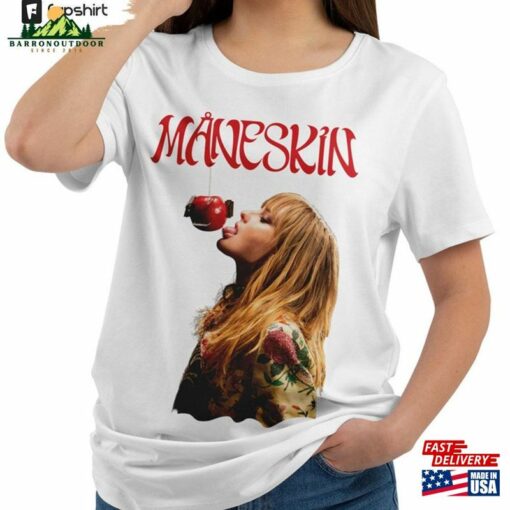 Maneskin Band Shirt Victoria De Angelis Unisex T-Shirt Short Sleeve Classic