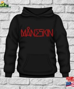 Maneskin Hoodie Black Midweight Recycled Poly Unisex